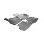 Килимки 3D в салон SKODA Octavia, 2013-2017, 2017->, 4 шт. (Поліуретан) (в-во NOVLINE) 