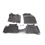 Килимки 3D в салон SUZUKI Vitara, 2015->, кросовер, 4 шт. (Поліуретан) (в-во NOVLINE) 