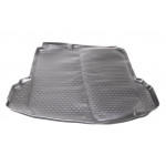 Килимок в багажник VW Jetta, з кишенями, 2011-2015->, сивий. (Поліуретан) (в-во NOVLINE) 