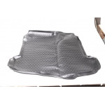 Килимок в багажник VW Polo 2010->, сивий. (Поліуретан) (в-во NOVLINE) 