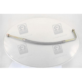 Трубка підводу масла до турбокомпресора в метал. оплетке коротка <ДК>