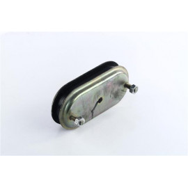 Амортизатор платформи КАМАЗ, МАЗ овальної ПРЕМІУМ в зб. з гайками (вир-во Україна)