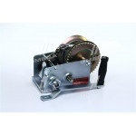 Лебідка важільна барабанна сталевий трос тягове зусилля 900 кг (в-во INTERTOOL) 