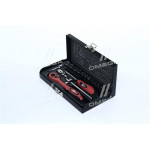 Профессиональный набор инструментов 1/4", 17ед ( гол.4-13мм ), Cr-V.(про-во INTERTOOL) 