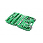 Набор инструментов 46шт, 1/4", Cr-V(про-во INTERTOOL) 