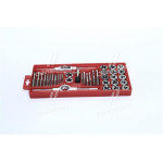 Набор плашек M3-M12 и метчиков M3-M12, 40ед.(про-во INTERTOOL) 