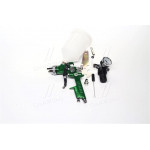 Краскопульт пневмат HVLP, форсунка 1.3мм,, 3бар (в-во INTERTOOL) 