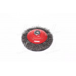 Щетка конусная 115 мм, для УШМ, М14 (витая проволока)(про-во INTERTOOL) 