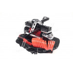 Компресор автомобільний 12В. Два циліндра 30 мм (в-во INTERTOOL) 