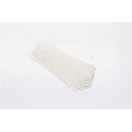 Хомут пластиковий 2,5x150мм, (100 шт / упак), білий (в-во INTERTOOL)