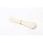 Хомут пластиковый 3,6x200мм, (100 шт/упак), белый(про-во INTERTOOL) 