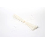 Хомут пластиковый 4,8x400мм, (100 шт/упак), белый(про-во INTERTOOL) 