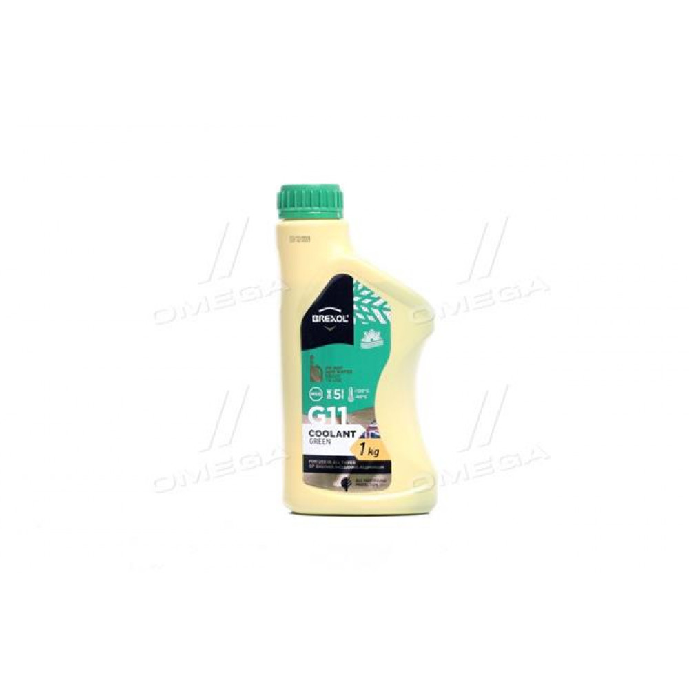 Антифриз BREXOL GREEN G11 Antifreeze (зеленый) 1kg