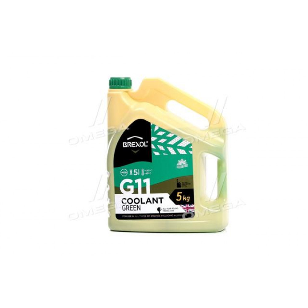 Антифриз BREXOL GREEN G11 Antifreeze (зеленый) 5kg
