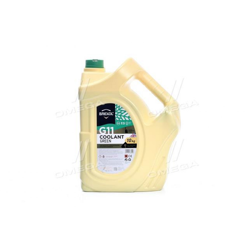 Антифриз BREXOL GREEN G11 Antifreeze (зеленый) 10kg