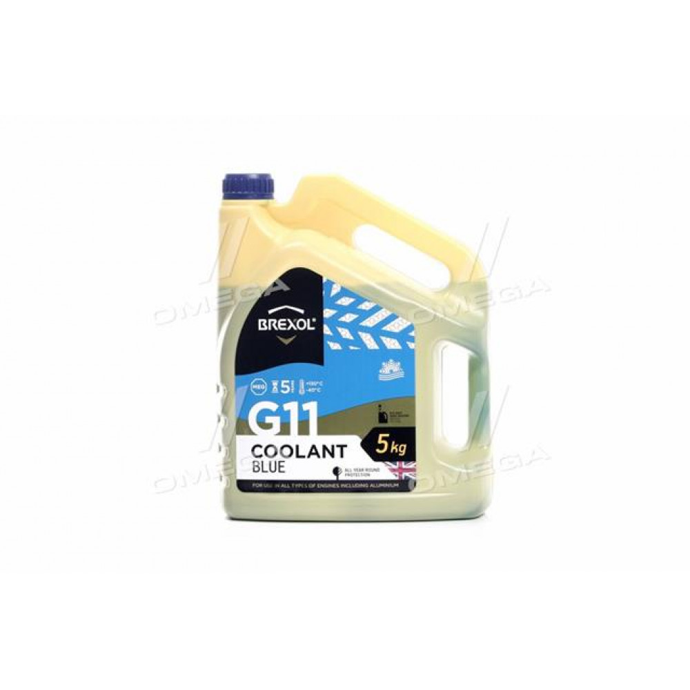 Антифриз BREXOL BLUE G11 Antifreeze (cиний) 5kg