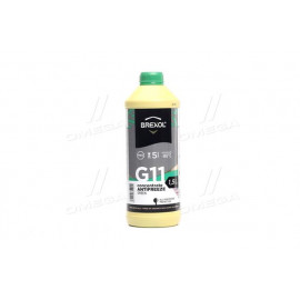 Антифриз <BREXOL> GREEN CONCENTRATE G11 (-80C) 1,5L