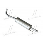 Глушитель задн. 6RA253609J SKODA RAPID 1.2,1.4; SEAT TOLEDO 1.2 (пр-во Polmostrow) 