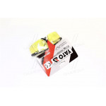 Окуляри захисні YATO відкриті, жовті на оправі [12/240] , шт 