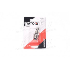 швідкозьеднувальній наконечник з зовніш. різьбленням o = 3/8 "(в-во YATO)