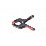 Струбцина пружинна- "прищіпка", пластикова YATO : L= 150 мм, роб. висота/глиб.- 55/68 мм [12/120], ш 