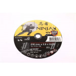 диск відрізний по металу і нерж стали ninja тм o = 230х22.23 мм t = 2 мм (в-во VIROK) 