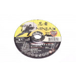 коло шліфувальний по металу тип 27 ninja тм o = 150х22.23 мм t = 6 мм (в-во VIROK) 