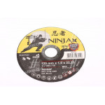 диск відрізний по металу і нерж стали ninja тм o = 125х22.23 мм t = 1 мм (в-во VIROK) 