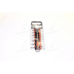 Набір головок торцевих STHOR : квадрат 1/2", М8-32 мм. з тріщаткою [19 Од.], компл 