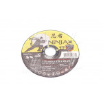 диск відрізний по металу і нерж стали ninja тм o = 125х22.23 мм t = 2 мм (в-во VIROK) 