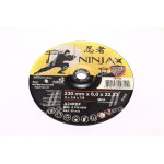 коло шліфувальний по металу тип 27 ninja тм o = 230х22.23 мм t = 6 мм (в-во VIROK) 