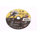 диск відрізний по металу і нерж стали ninja тм o = 180х22.23 мм t = 1.6 мм (в-во VIROK) 