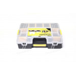 Органайзер  пластмассовый с переставными перегородками 43х9х33 см(про-во STANLEY) 