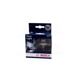 Лампа накалу H4 12V 60/55W P43t PURE LIGHT (компл) (вир-во Bosch)  Лампа накалу H4 12V 60/55W P43t PURE LIGHT (компл) (вир-во Bosch)
