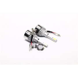 Лампа LED H1 12V радіатор з вентил. (метал. корпус) 6000К, C6 (Китай)