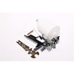 Краскопульт пневматичний HVLP верх.пласт.бачок 600мл, форсунка-1,4мм (в-во AUARITA) 