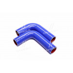 Патрубок радіатора МТЗ 822,922,923,1005,1025 (СИЛИКОН, к-кт 2 шт., Lобщ.=170 мм.) 