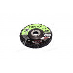 Круг зачисний нетканий мякий NINJA TM VIROK : Т27, 125х22х13 мм, Р46 (5/100 шт. уп) , шт  Круг зачисний нетканий мякий NINJA TM VIROK : Т27, 125х22х13 мм, Р46 (5/100 шт. уп) , шт