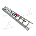 Лестница алюминиевая 3-х секционная универсальная раскладная 3*9ступ. 5.93м(про-во INTERTOOL) 