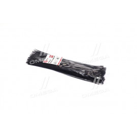 Хомут пластиковый 4,8x350мм, (100 шт/упак), черный(про-во INTERTOOL)