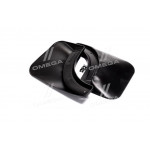 Бризковики задні VW Touareg 2010 ->, крос. (поліуретан) (вир-во NOVLINE) 