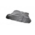 Килимок в багажник KIA Cerato 2004-2009, сивий. (поліуретан) (вир-во NOVLINE) 