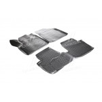 Килимки 3D в салон JEEP Cherokee, 2014 ->, 4 шт. (поліуретан) (вир-во NOVLINE) 