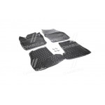 Килимки 3D в салон FORD Focus 3, 2015 ->, (Європа), 4 шт. (поліуретан) (вир-во NOVLINE) 