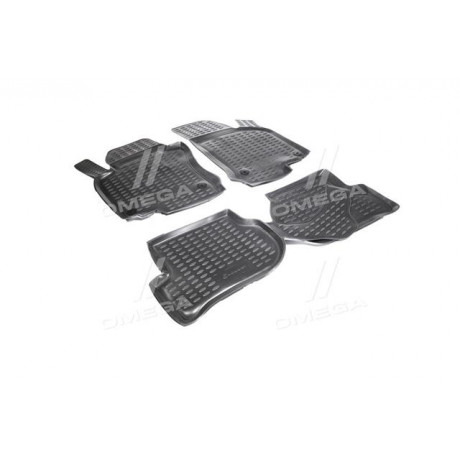 Килимки в салон VW Golf V 10/2003-2009, 4 шт. (поліуретан) (вир-во NOVLINE)