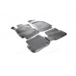 Килимки в салон AUDI A-6 2004-2/2005,3/2006-2011, 4 шт. (поліуретан) (вир-во NOVLINE) 