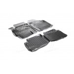 Килимки в салон HYUNDAI Verna 2006 ->, 4 шт. (поліуретан) (вир-во NOVLINE) 