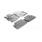 Килимки в салон MITSUBISHI Lancer X 03/2007 ->, 4 шт. (поліуретан) (вир-во NOVLINE) 