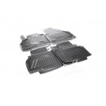 Килимки в салон RENAULT Kangoo 06/2010 ->, 4 шт. (поліуретан) (вир-во NOVLINE) 