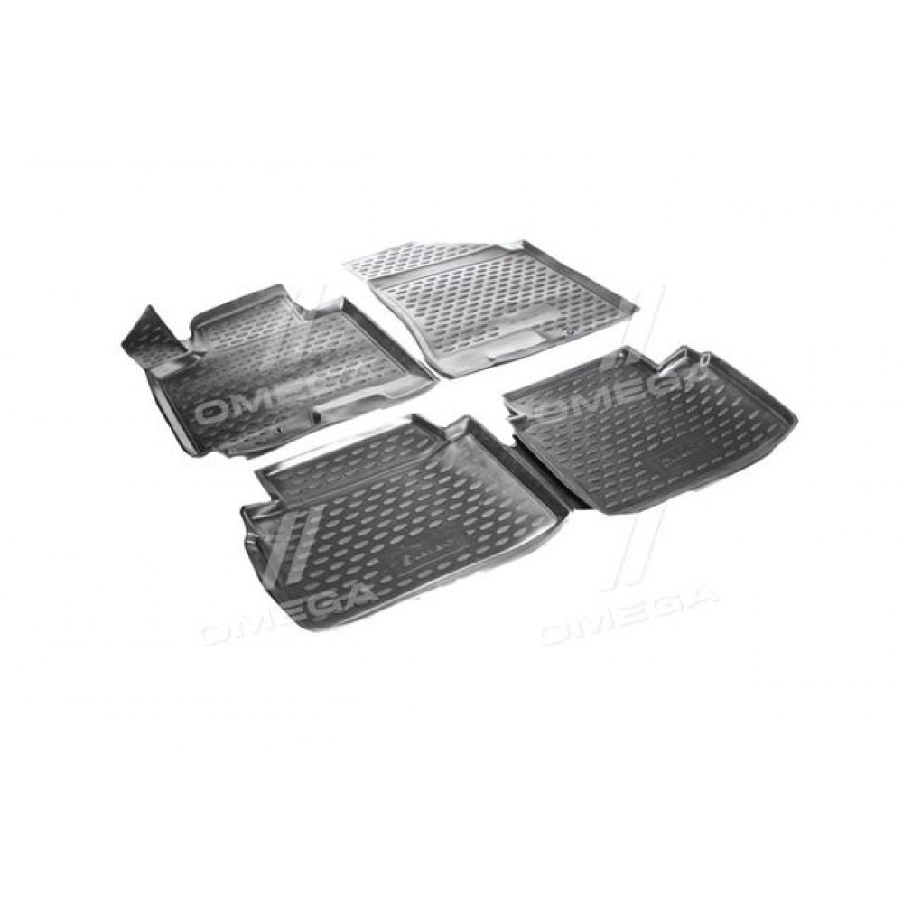 Коврики 3D в салон KIA Sportage NEW 2010/, 4 шт. (полиуретан) (пр-во NOVLINE)